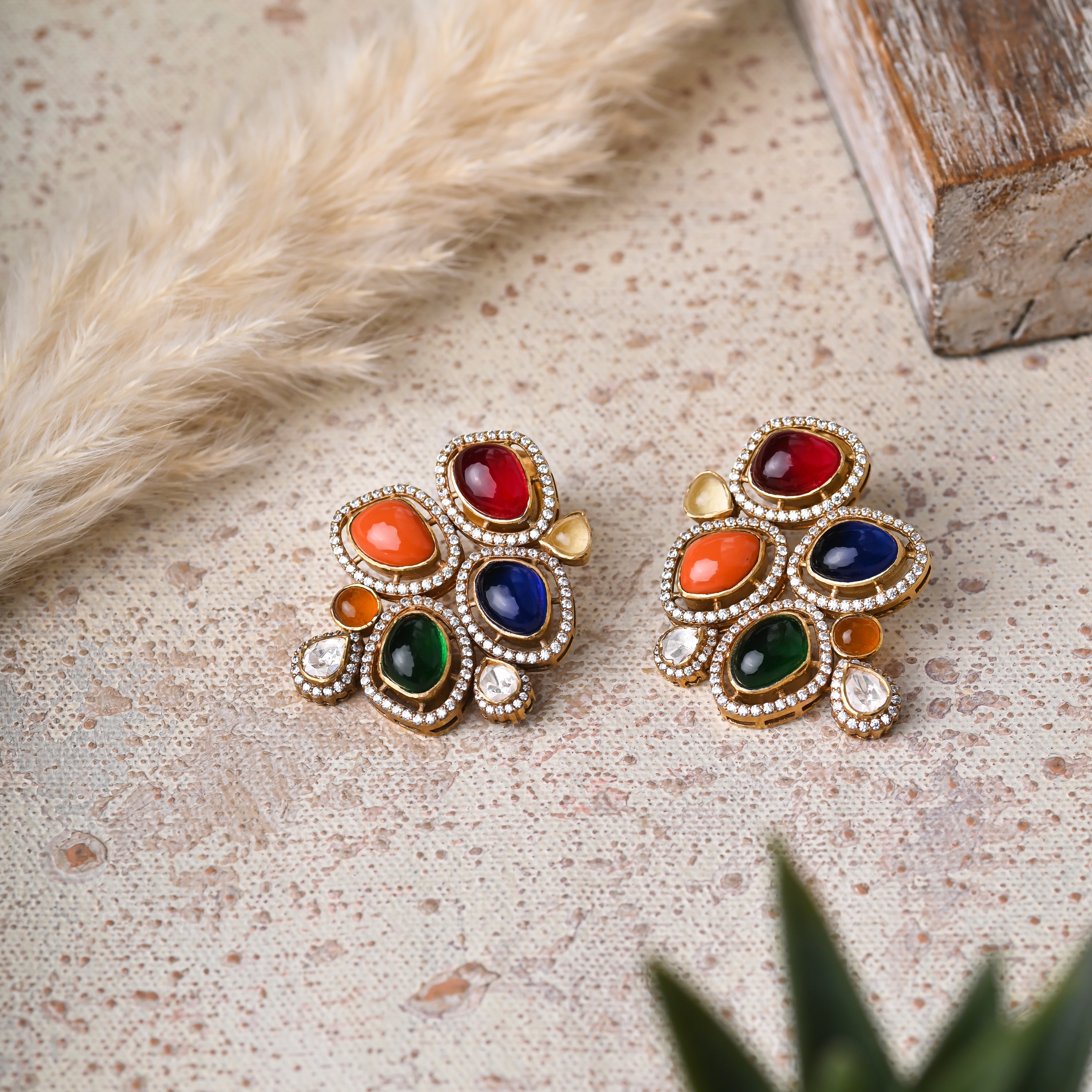 Prastara Stud Earrings